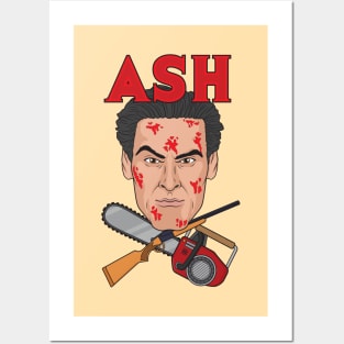 Ash Williams Posters and Art